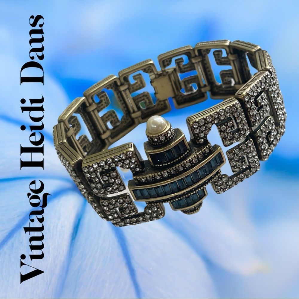 Heidi Daus Crystal Statement Bracelet